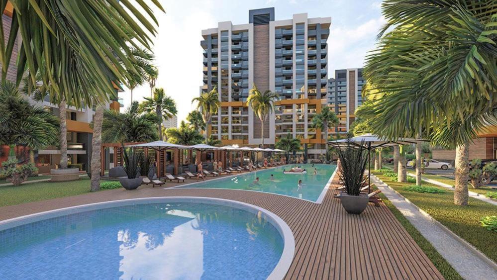 La Casa Airport House With A Nice Pool Antalya Bagian luar foto